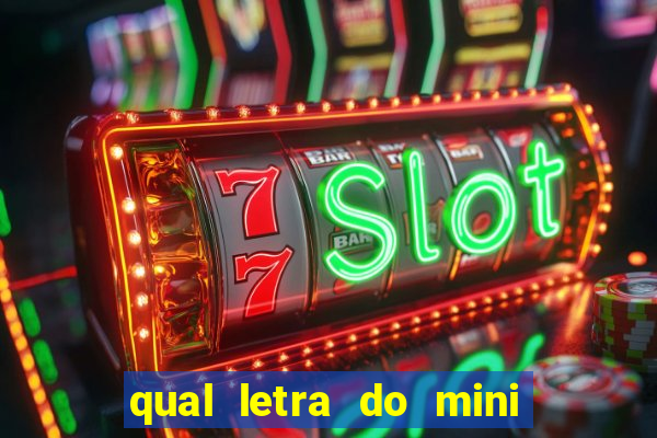 qual letra do mini dolar hoje